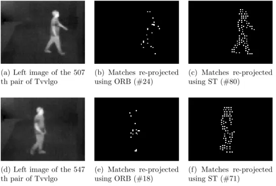 Figure 10: 3D points projected in the images space with Z as the value of the pixel.