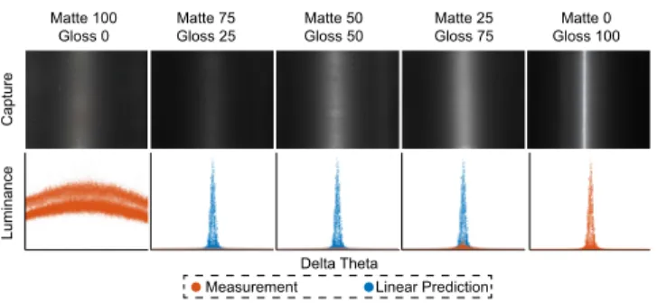 Fig. 11. A two-dimensional simplex created to predict the reflectance of gloss halftones