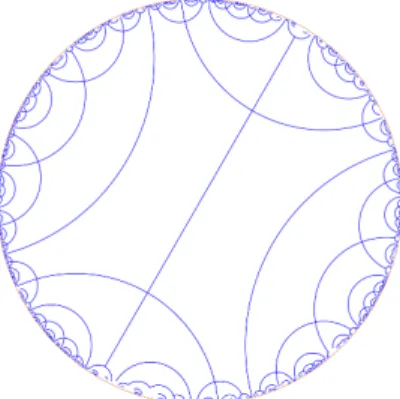 Figure 9: Distinct isotopy classes of fundamental tilings with symmetry group 2224 sharing the same associated tiling.