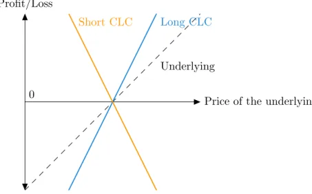 Figure 2.2.2: Payoff diagram of CLCs in the Eusipa derivative map