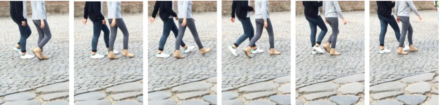 Figure 1. Watch your step! Walking involves several control modes according to the context