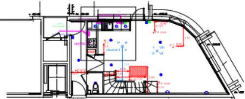 Fig. 1. Instrumented kitchen.