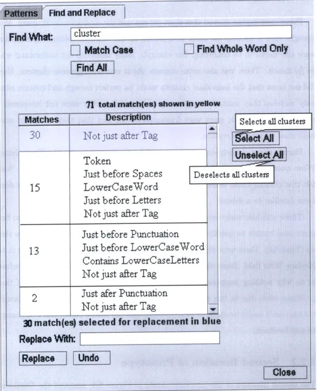 Figure  3-5:  Second  iteration  of  the  paper  prototype.  This  iteration  investigated changing  the layout  to better  match  the  user's  work  flow