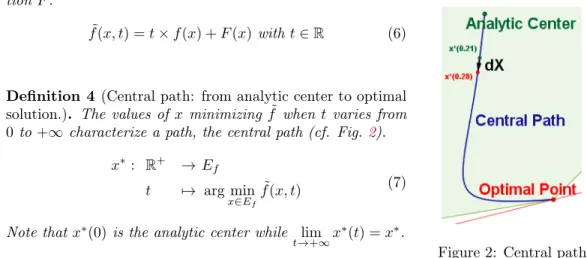 Figure 2: Central path.