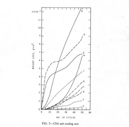 FIG.  5-CSA  salt scaling  test. 