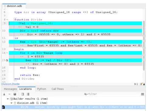 Figure 10: Counterexample with an array type.