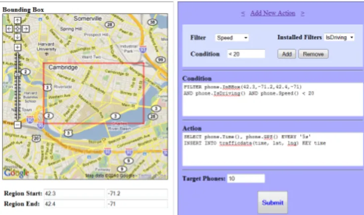 Figure 1. Code in the Air Web Interface.