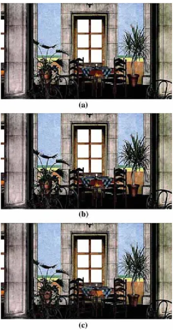 Fig. 13 The total number of pixels in the sprite tree and the LDI tree
