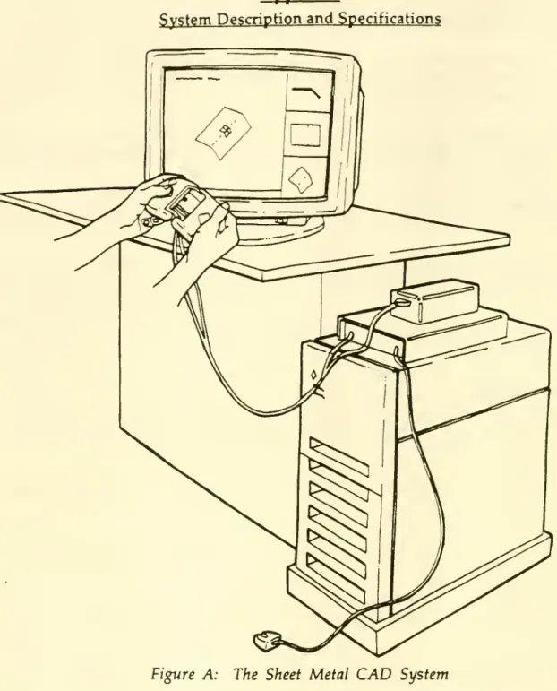 Figure A: The Sheet Metal CAD System