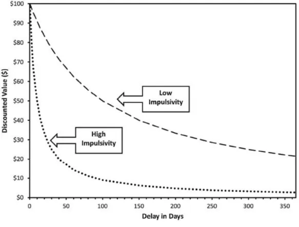 Figure 6 – Delay discounting 