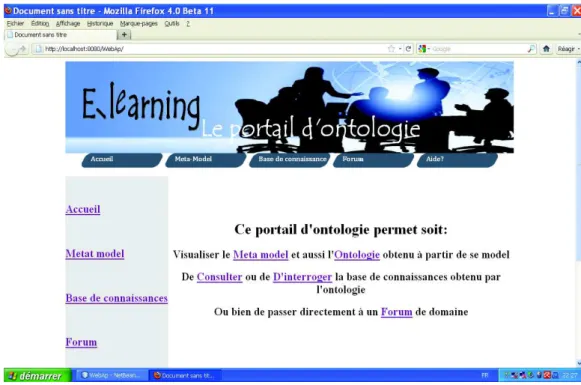 Figure 10: Using the OWL ontology by a web service to TDO management 