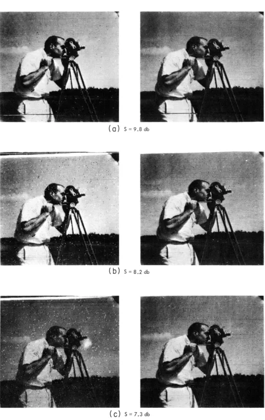 Fig.  XVII-4.  Effect  of  using  weighted  PCM  on  the  test  picture.