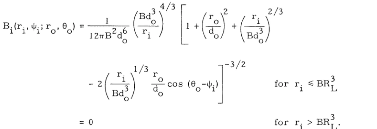 Fig.  XI-13. Spherical  aberration:  Impulse  response  for  an on-axis  object. /r  \ 2+1 0do 2/3Bd31Bd30/3  r0do=0r ,