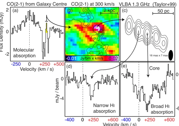 Figure 4 | Corroborating evidence that the inflowing molecular clouds must be in close proximity to the black hole