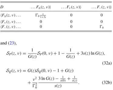 TABLE I. Diffusion coefficients associated with the correlations of two Langevin operators [see Eq