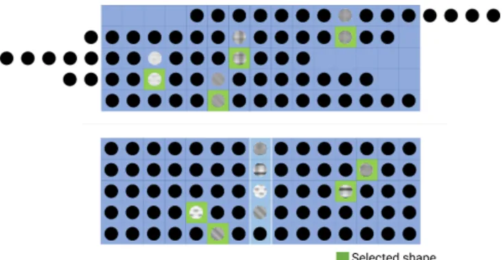 Figure 5. Two solutions for visualizing the design history.