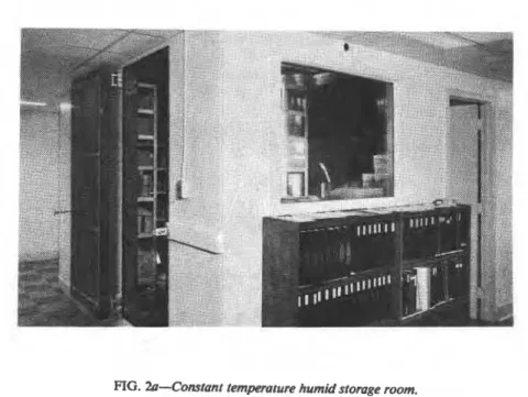 FIG.  2a--Cotwant  temperatupe  humid storage room. 