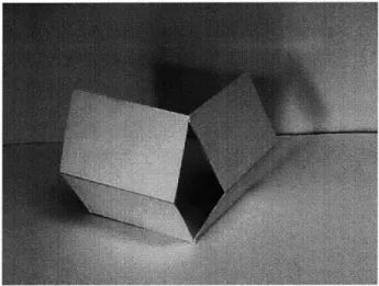 Figure  3-4:  Paper  Model  of an  Angle  Flange