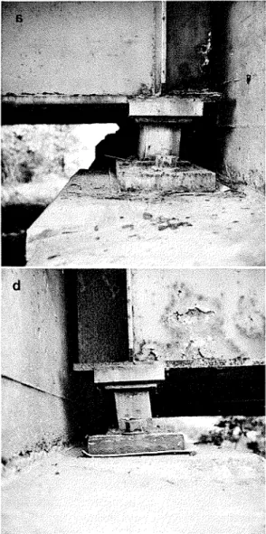 FIG.  3.  Inclination  of  bridge  bearings  due  t o   hori-  zontal  movements  of  the  abutments