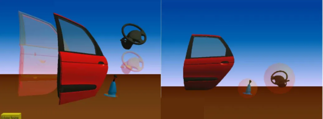 Fig. 1. (a) The echoing system and (b) the Marker System