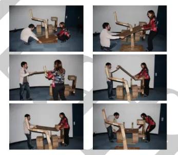 Figure 6: Real-world task: manipulation of a “real&#34; hood made of cardboard.