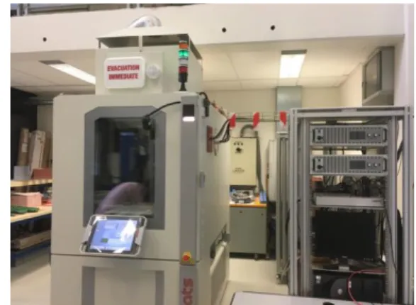 Fig. 6. Exprimental test bench for parameter extraction. 