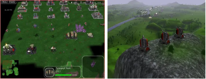 Figure 1. On the left: ORTS. On the right: Spring 