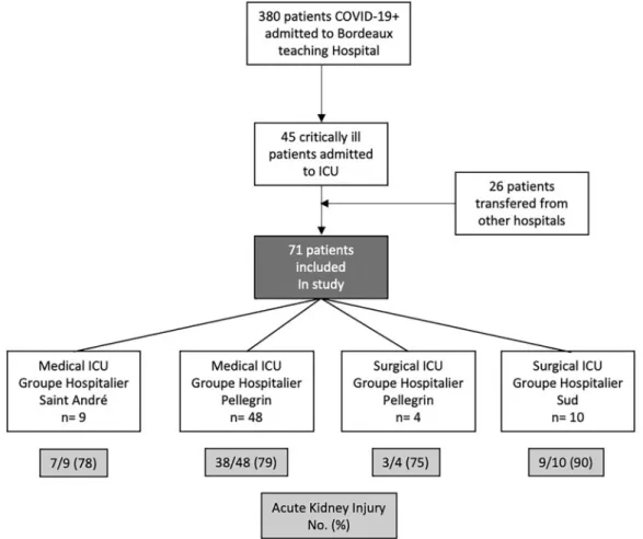 FIGURE 1: Flow diagram. Patients admitted from 3 March 2020 to 14 April 2020 were taken into consideration.