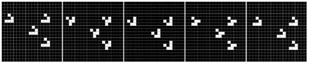 Figure 9: Example of shape produced by the Conway’s game of life.