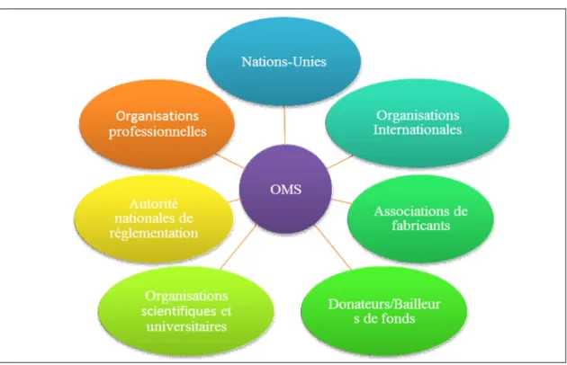 Figure 1: les différents participants au programme de la préqualification [2] 