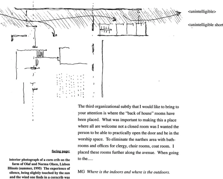 diagram  of the coninuity  of the "avenue"