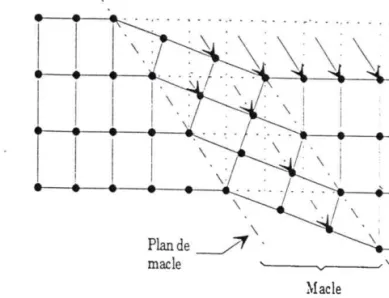 Fig.  II-14  :  Schéma d'une macle 1331.