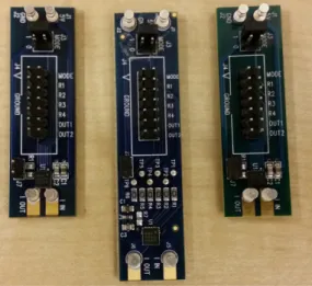 Figure 2-3: The three versions of the Si85xx-EVB.