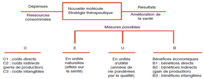 Figure 5 : Description de différentes études d’évaluat