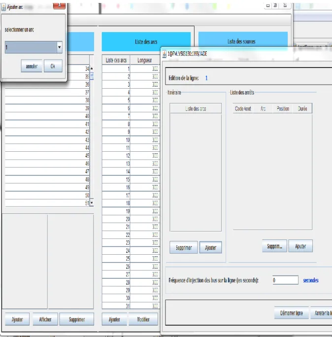 Fig 2.20 – Interface graphique: comment ajouter une ligne