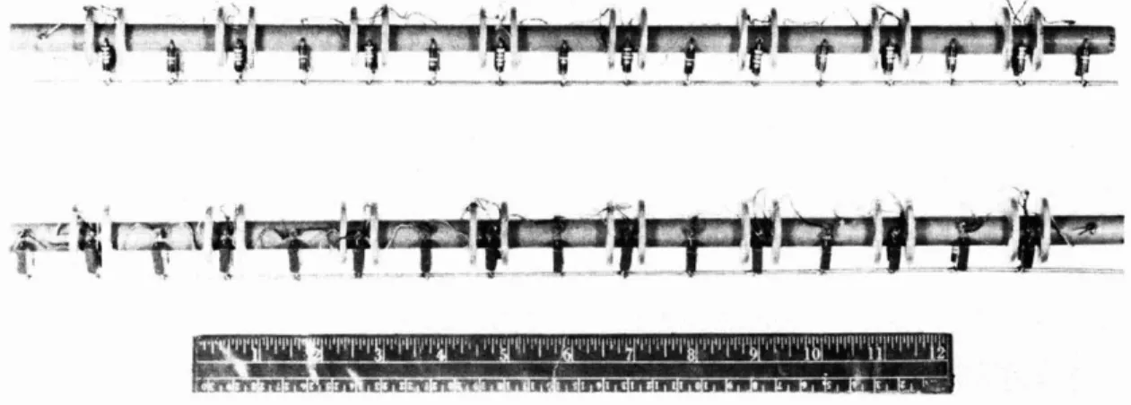 Fig. VII-9 Typical line sections in delay-line filter.