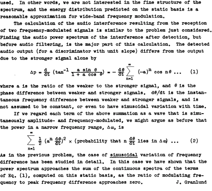 Figure VIII-1  shows a  typical  limiter  stage with C as  the  distributed