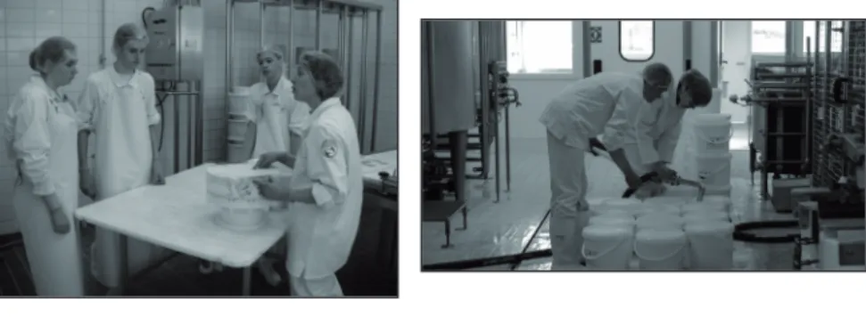 Figure 3 : le remplissage des pots 