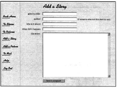 Figure  6-9  The  story editor