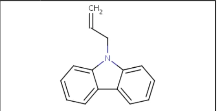 Figure ΙΙ.4 : Structure du allylcarbazole 