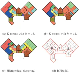 Figure 10. After one user trajectory, 5 rooms are correctly identified