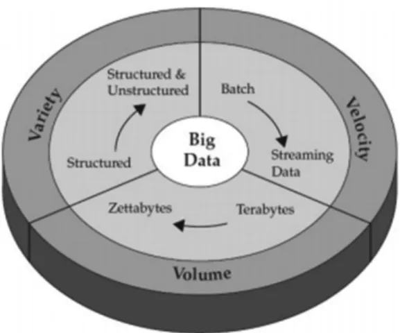 Fig. 1. The initial 3Vs of Big Data (Zikopoulos et al. [34])