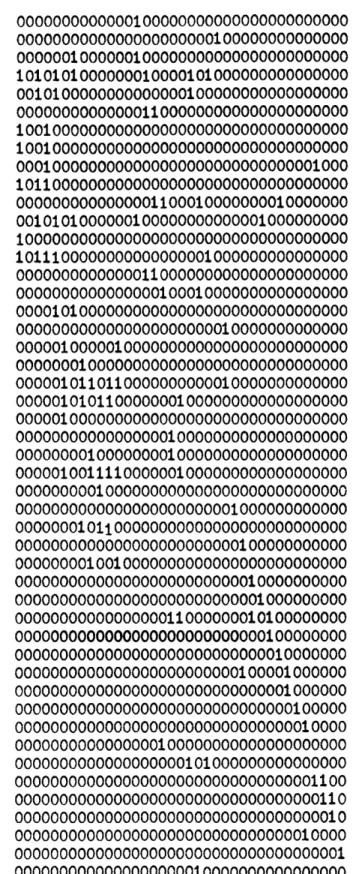 TABLE  10:  LINKAGE  MATRIX  WITH  ZERO  ROWS  DELETED: Row Row Row Row Row Row Row Row Row Row Row Row Row Row Row Row Row Row Row Row Row Row Row Row Row Row Row Row Row Row Row Row Row Row Row Row Row Row Row Row Row Row Row Row Row Row Row Row 1: 2: 3: