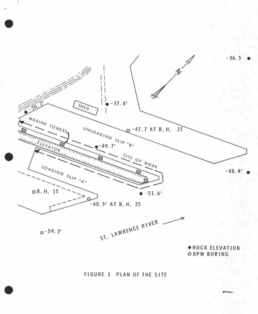 FIGURE 1 PLAN OF THE SITE