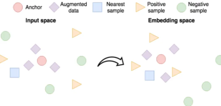Fig. 1: Illustration of triplet sampling.