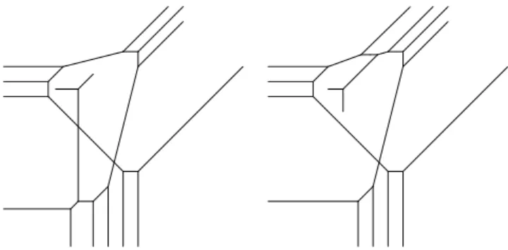 Figure 5.8 – Quintics degenerating to a loop and a line