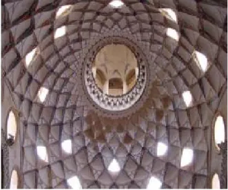 Figure I. 23 : Dôme de Khan  Borujerd  en Iran,  ayant au sommet des ouvertures  Source : http://pictures.traveladventures.org/images/khaneborujerd2 (2004)