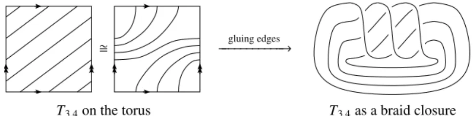 Figure 1: Torus knots descriptions