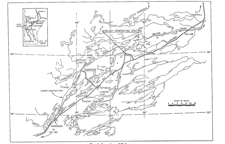 FIG.  1.  Location  of  Kelsey. 
