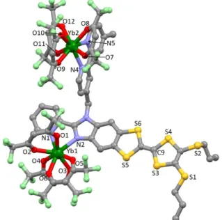 Fig.  3  Molecular  structure  of  1.  Hydrogen  atoms  and  both  dichloromethane  and  n- n-hexane molecules of crystallization are omitted for clarity